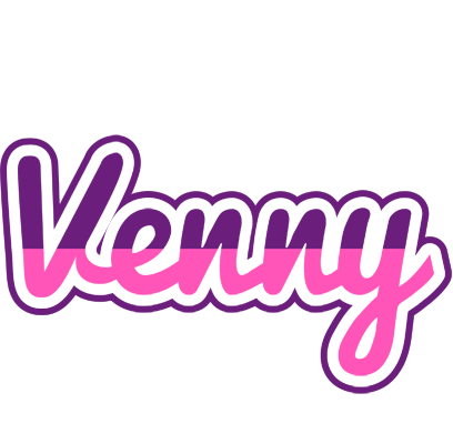 Venny cheerful logo