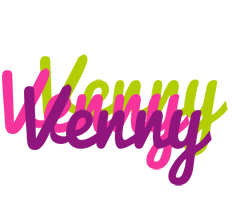 Venny flowers logo