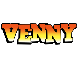 Venny sunset logo