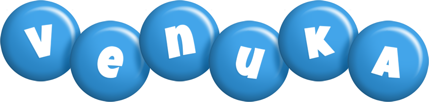 Venuka candy-blue logo