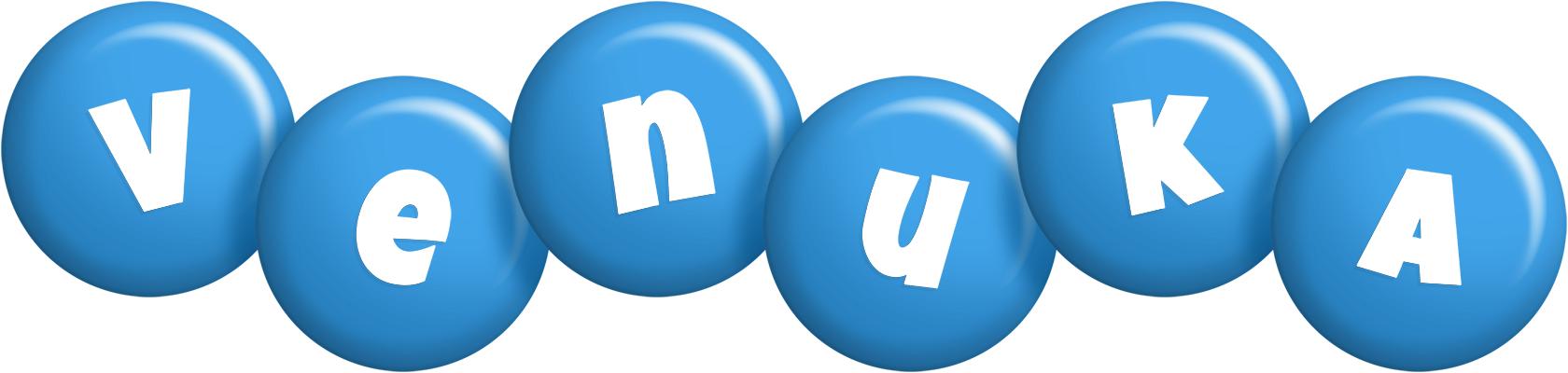 Venuka candy-blue logo