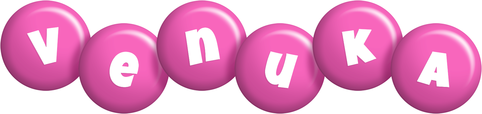 Venuka candy-pink logo