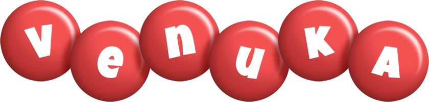 Venuka candy-red logo