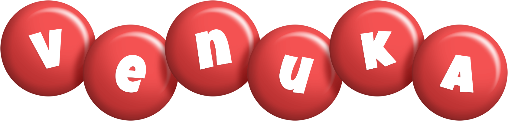 Venuka candy-red logo