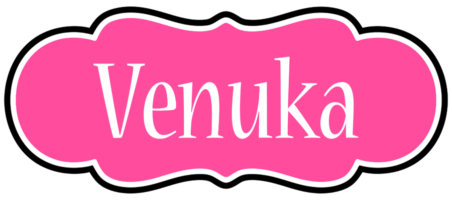 Venuka invitation logo