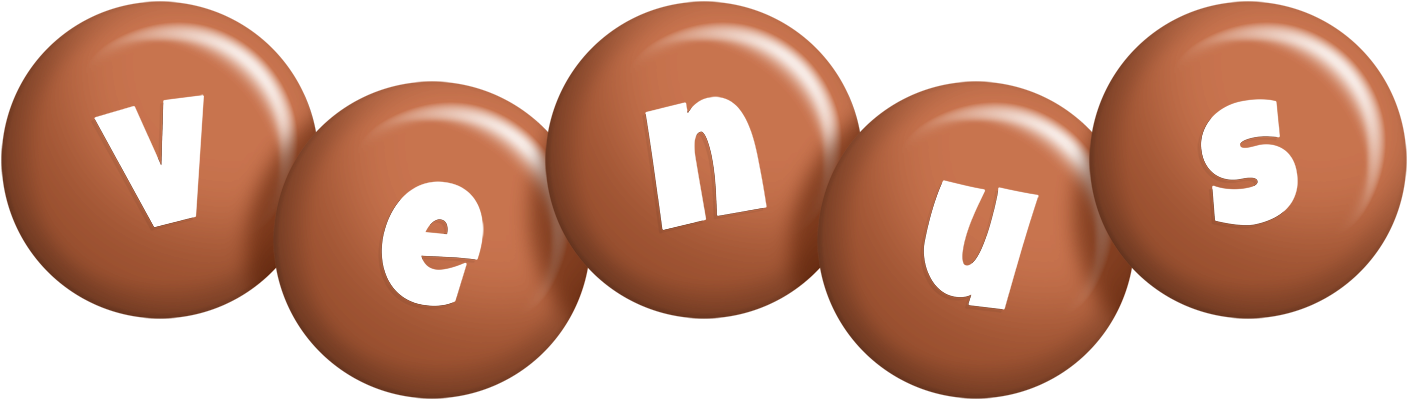 Venus candy-brown logo