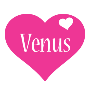 Venus love-heart logo