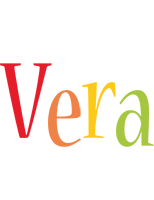 Vera birthday logo