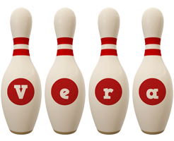 Vera bowling-pin logo
