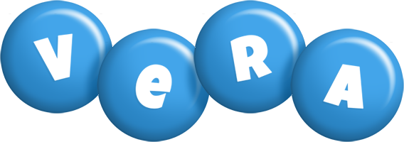 Vera candy-blue logo