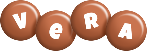 Vera candy-brown logo