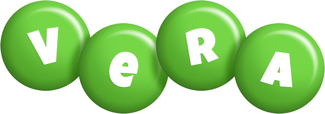 Vera candy-green logo