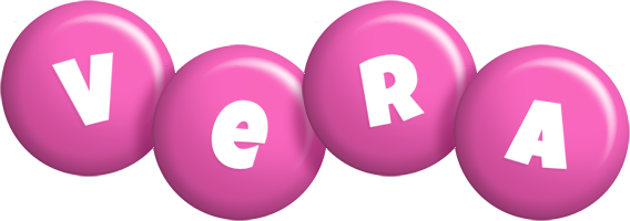 Vera candy-pink logo