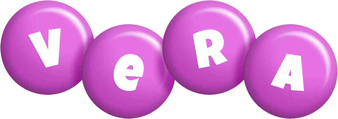 Vera candy-purple logo