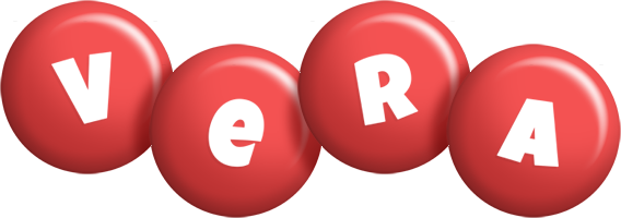 Vera candy-red logo