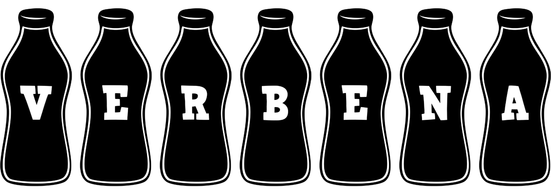 Verbena bottle logo