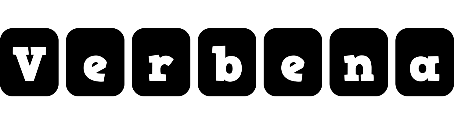 Verbena box logo