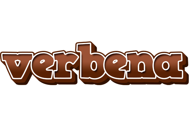 Verbena brownie logo