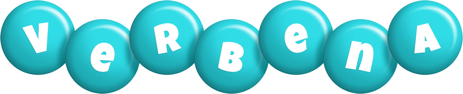 Verbena candy-azur logo