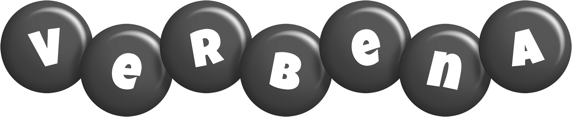 Verbena candy-black logo