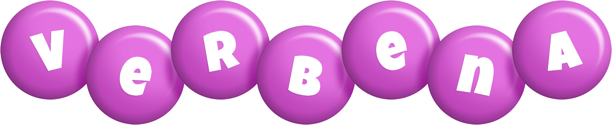 Verbena candy-purple logo