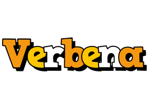 Verbena cartoon logo