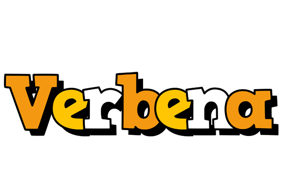Verbena cartoon logo