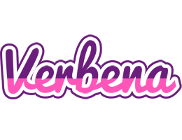 Verbena cheerful logo