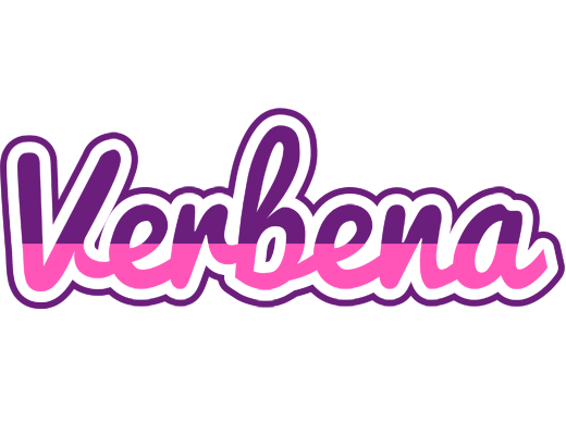 Verbena cheerful logo