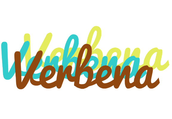 Verbena cupcake logo
