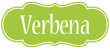 Verbena family logo