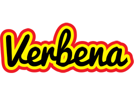 Verbena flaming logo