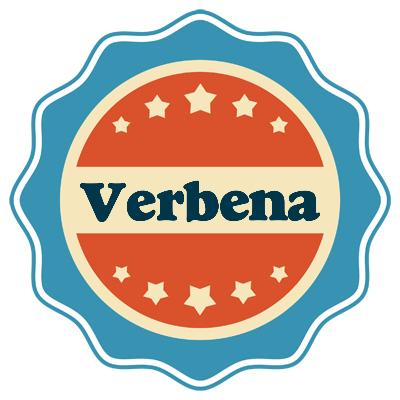 Verbena labels logo