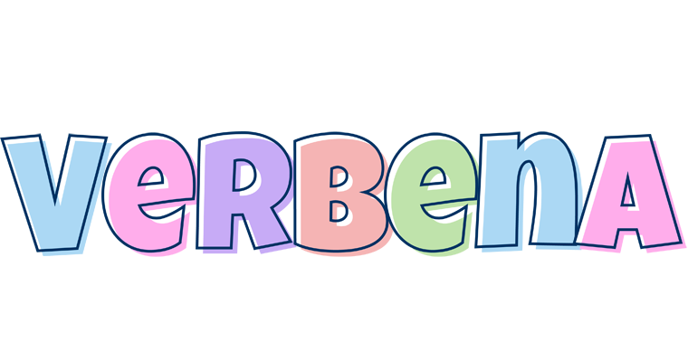 Verbena pastel logo