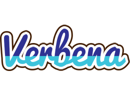 Verbena raining logo