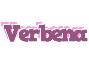 Verbena relaxing logo