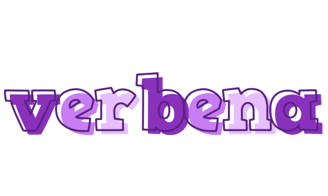 Verbena sensual logo