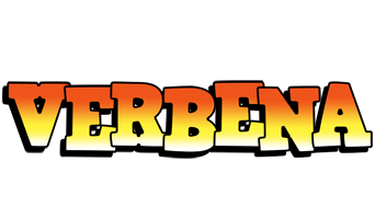 Verbena sunset logo