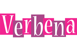 Verbena whine logo