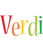 Verdi birthday logo