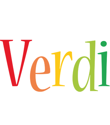 Verdi birthday logo