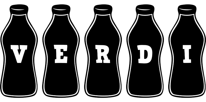 Verdi bottle logo