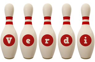 Verdi bowling-pin logo