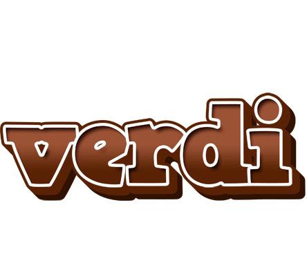 Verdi brownie logo