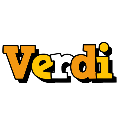 Verdi cartoon logo
