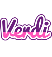 Verdi cheerful logo