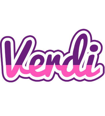 Verdi cheerful logo