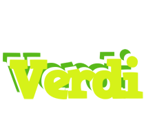 Verdi citrus logo