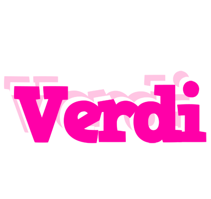 Verdi dancing logo