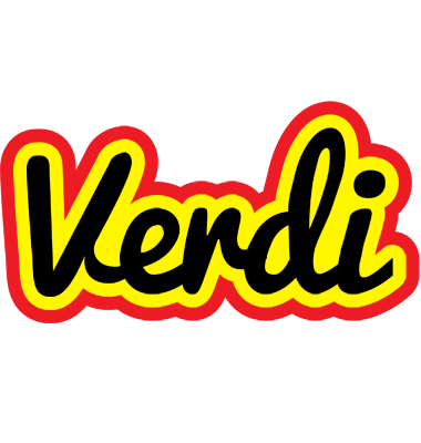 Verdi flaming logo